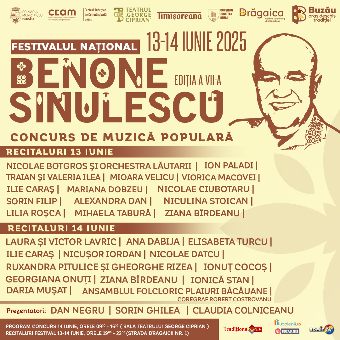 Festivalul Național Concurs de Muzică Populară „Benone Sinulescu”,
